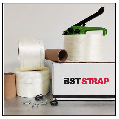 Baling Press Strapping